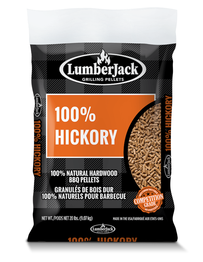 Lumber Jack 100 Hickory BBQ Pellets Lumberjack Distributor Canada