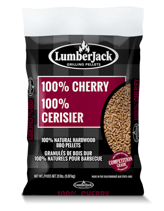 Lumber Jack 100 Wild Cherry BBQ Pellets Lumberjack Distributor Canada
