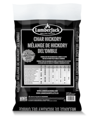 Lumberjack BBQ Pellets | Char Hickory | Back