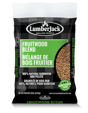 Lumberjack BBQ Pellets | Fruitwood Blend | Front