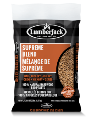 Lumberjack BBQ Pellets | Supreme Blend | Front