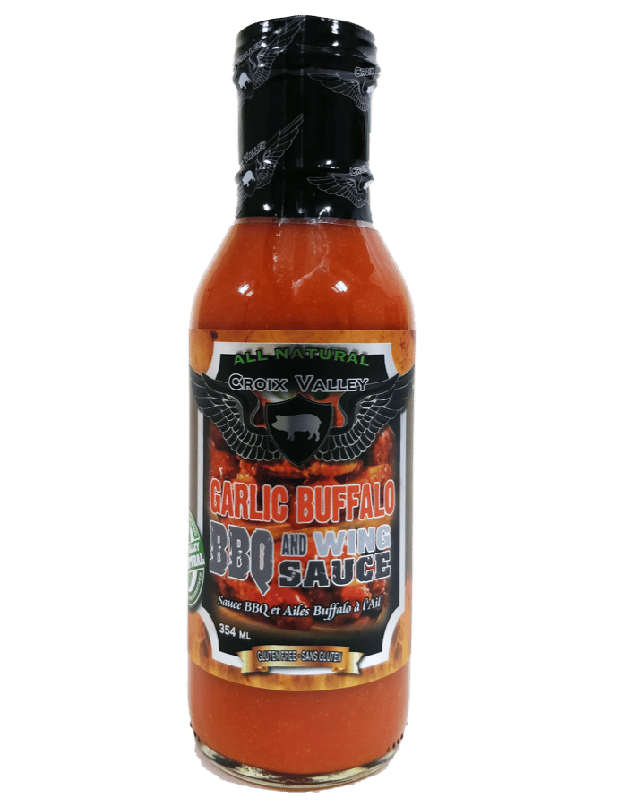 Croix Valley Garlic Buffalo BBQ Wing Sauce - Lumber Jack Distributor Canada
