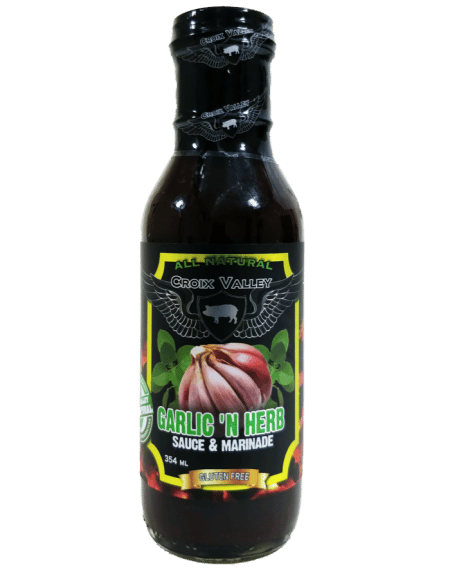 Croix Valley Garlic ‘N Herb Sauce and Marinade