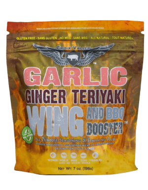 Croix Valley Garlic Ginger Teriyaki Wing & BBQ Booster