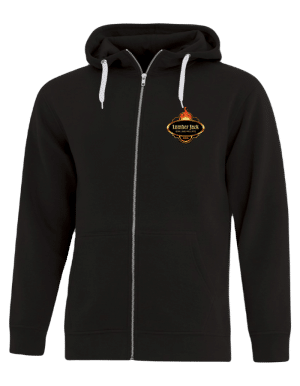 Lumber Jack Hooded Zip Sweatshirt Vibrant SmallLogo (F2018)