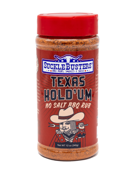 SuckleBusters Texas Hold 'um No Salt BBQ Rub