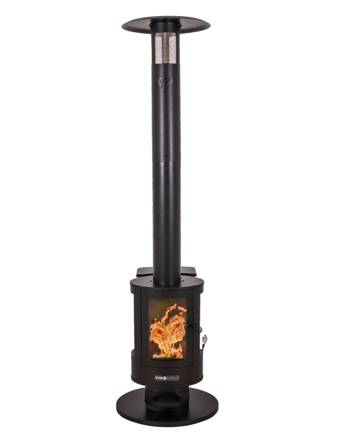 Even Embers 1 wood pellet outdoor patio heater