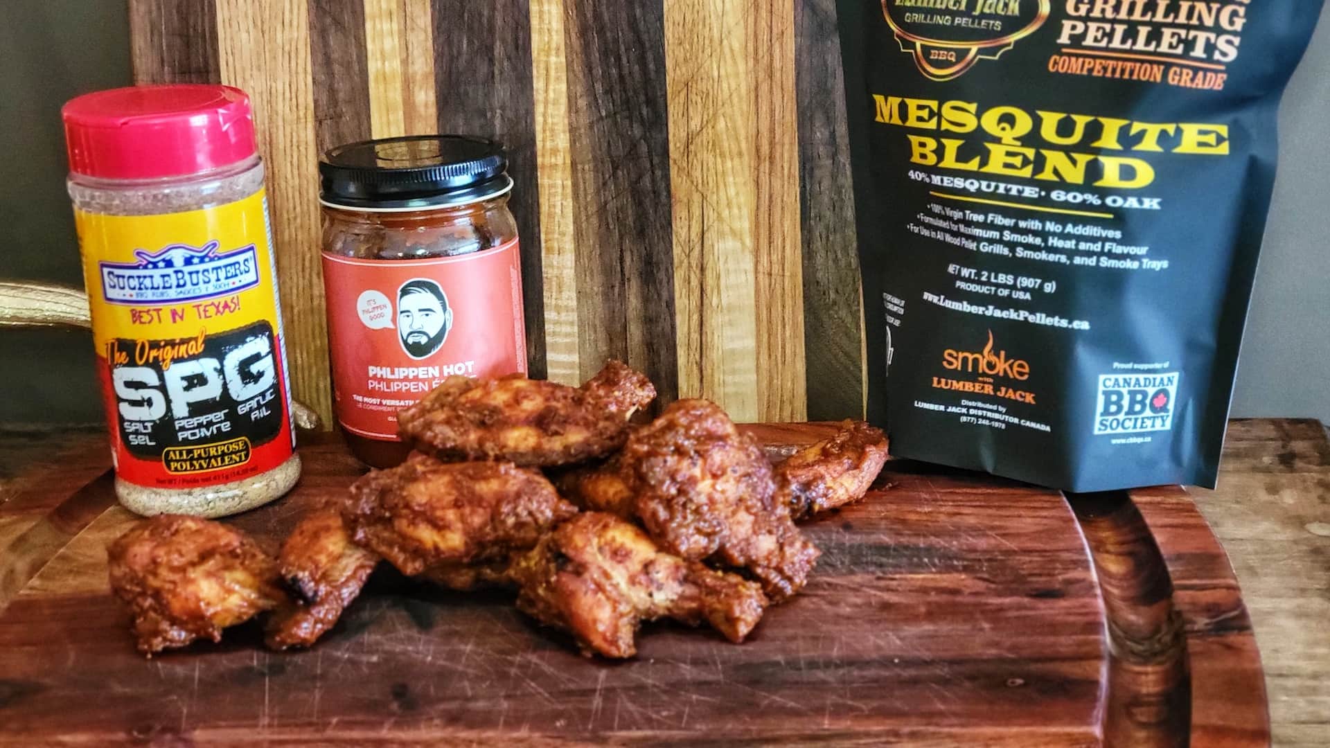 Smoked chicken wings by Tyson Schroeder at Lumber Jack BBQ Pellets | Lumberjack Distributor Canada