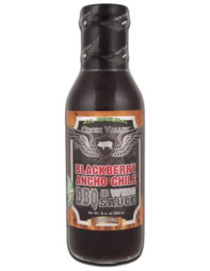 Croix Valley Blackberry Ancho Chili BBQ and Wing Sauce