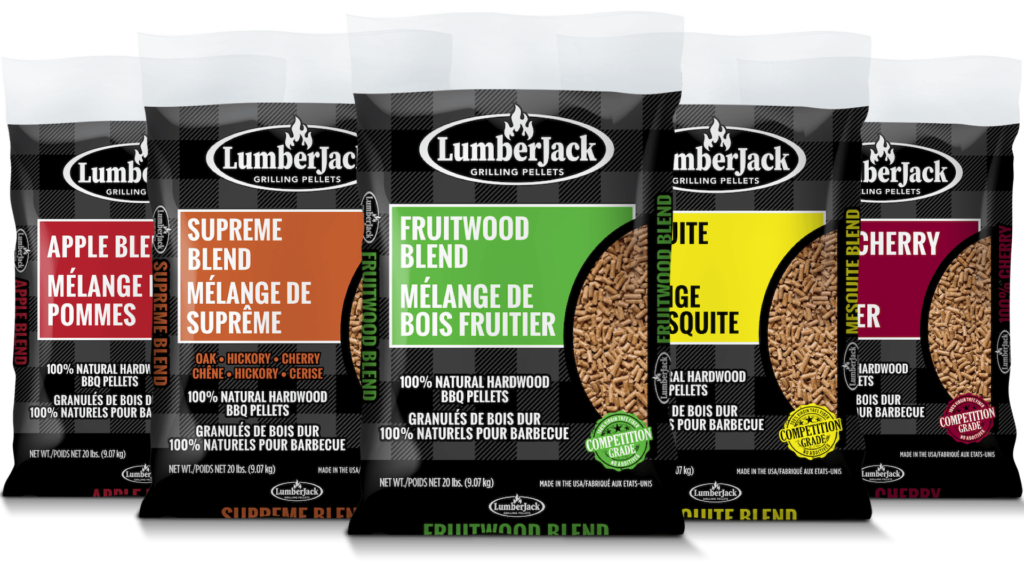 LumberJack BBQ Pellets Lineup