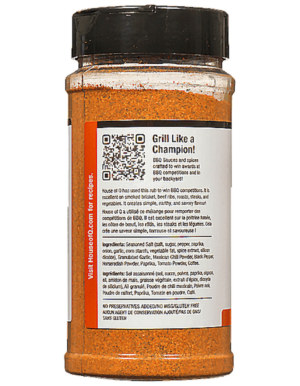 Competition Beef Rub House of Q Left