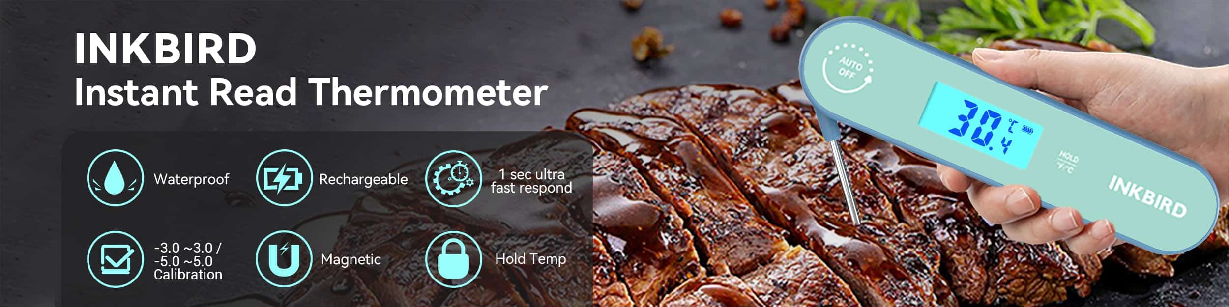 IHT 1K Digital Food Thermometer 10030 | Lumberjack Distributor Canada