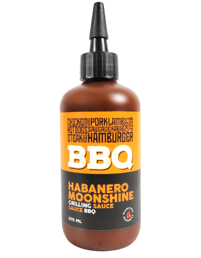 Maritime Madness Habanero Moonshine BBQ Grilling Sauce