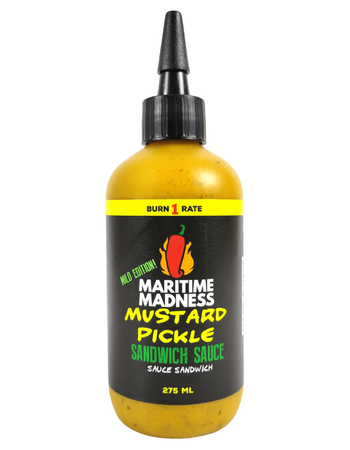 Maritime Madness Mild Mustard Pickle Sandwich Sauce