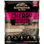Bear Mountain Cherry BBQ Logs Front