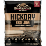 Bear Mountain Hickory BBQ Logs Front