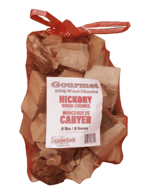 Gourmet BBQ Wood Chunks Hickory bag