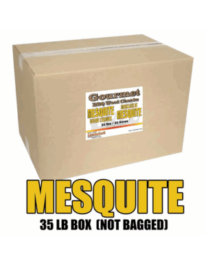 Gourmet BBQ Wood Chunks Mesquite box