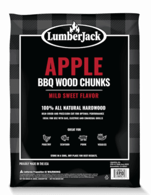 LumberJack Wood Chunks Apple back