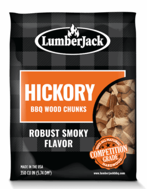 LumberJack Wood Chunks Hickory front