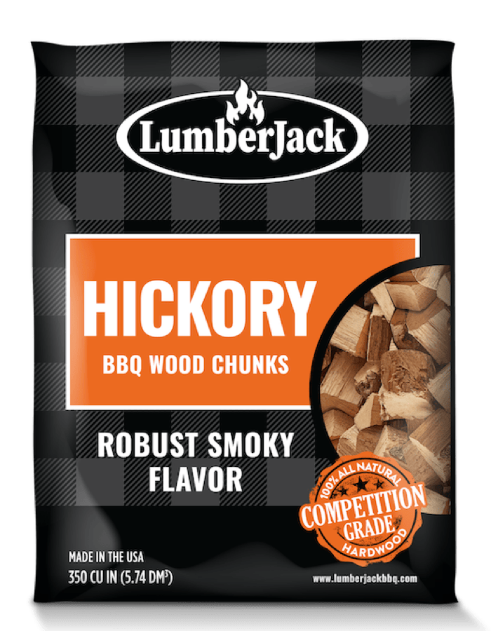 LumberJack Wood Chunks Hickory front