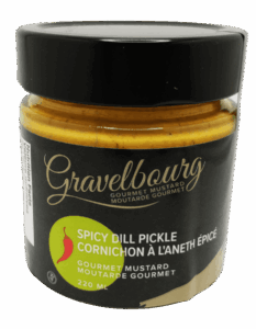 Gravelbourg Spicy Dill Pickle Mustard | Lumberjack Distributor Canada