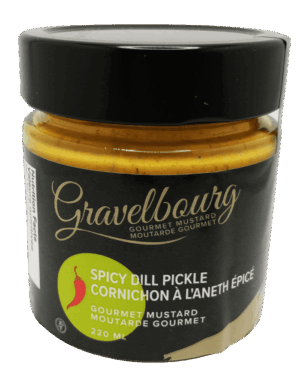 Gravelbourg Spicy Dill Pickle Gourmet Mustard