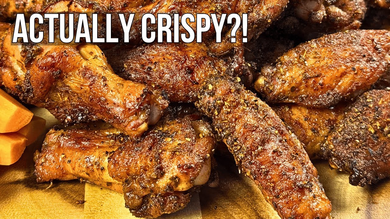 Crispy Smoked Chicken Wings (Traeger method)