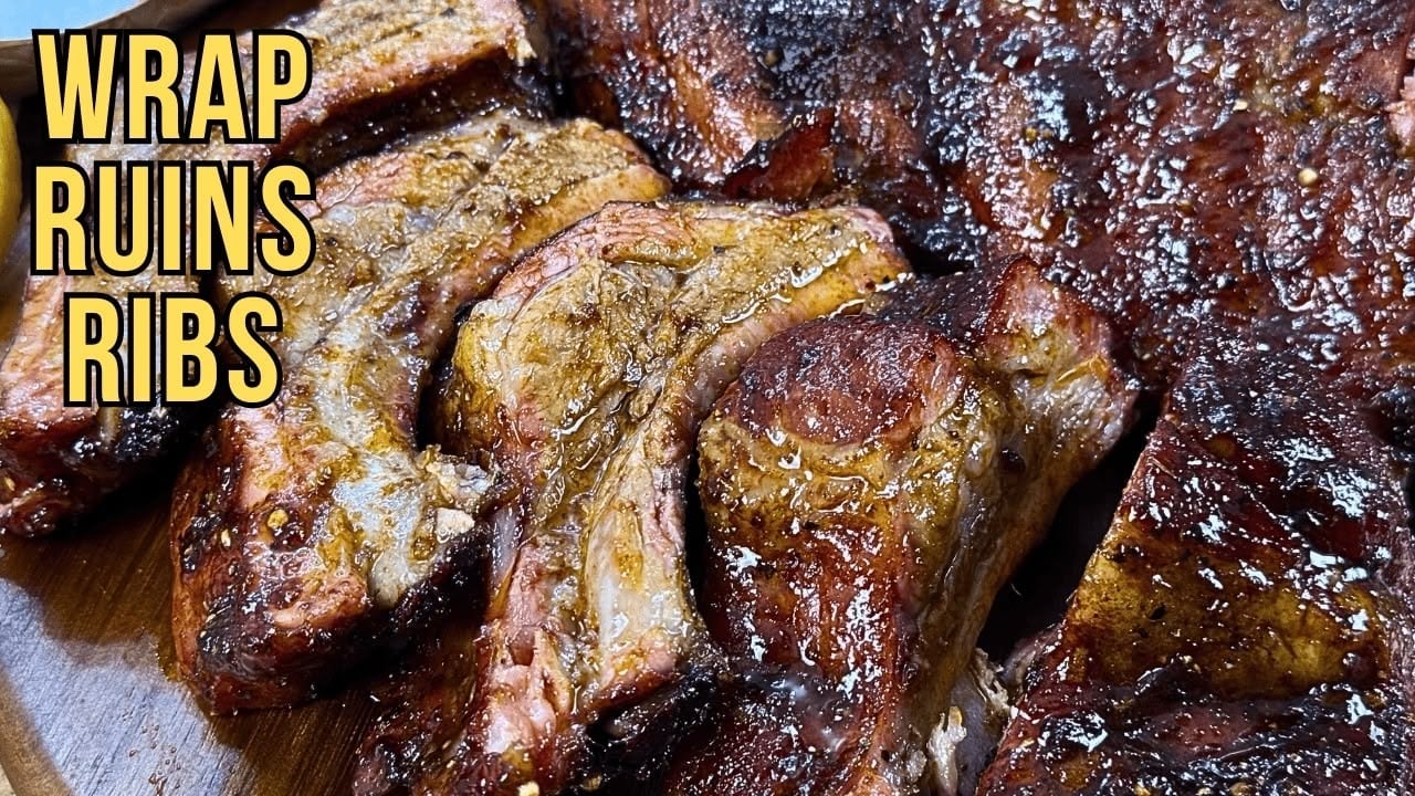 Pellet Smoker Pork Ribs