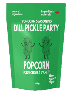 The Spice Age Dill Pickle Party Popcorn Topper
