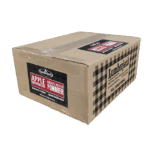Box of Lumberjack Apple BBQ wood logs for offset smokers.